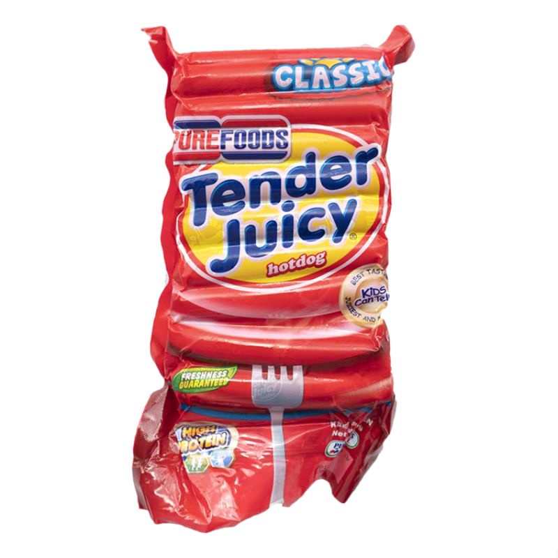 Purefoods Tender Juicy Classic Hotdog 1kg Shopee Philippines