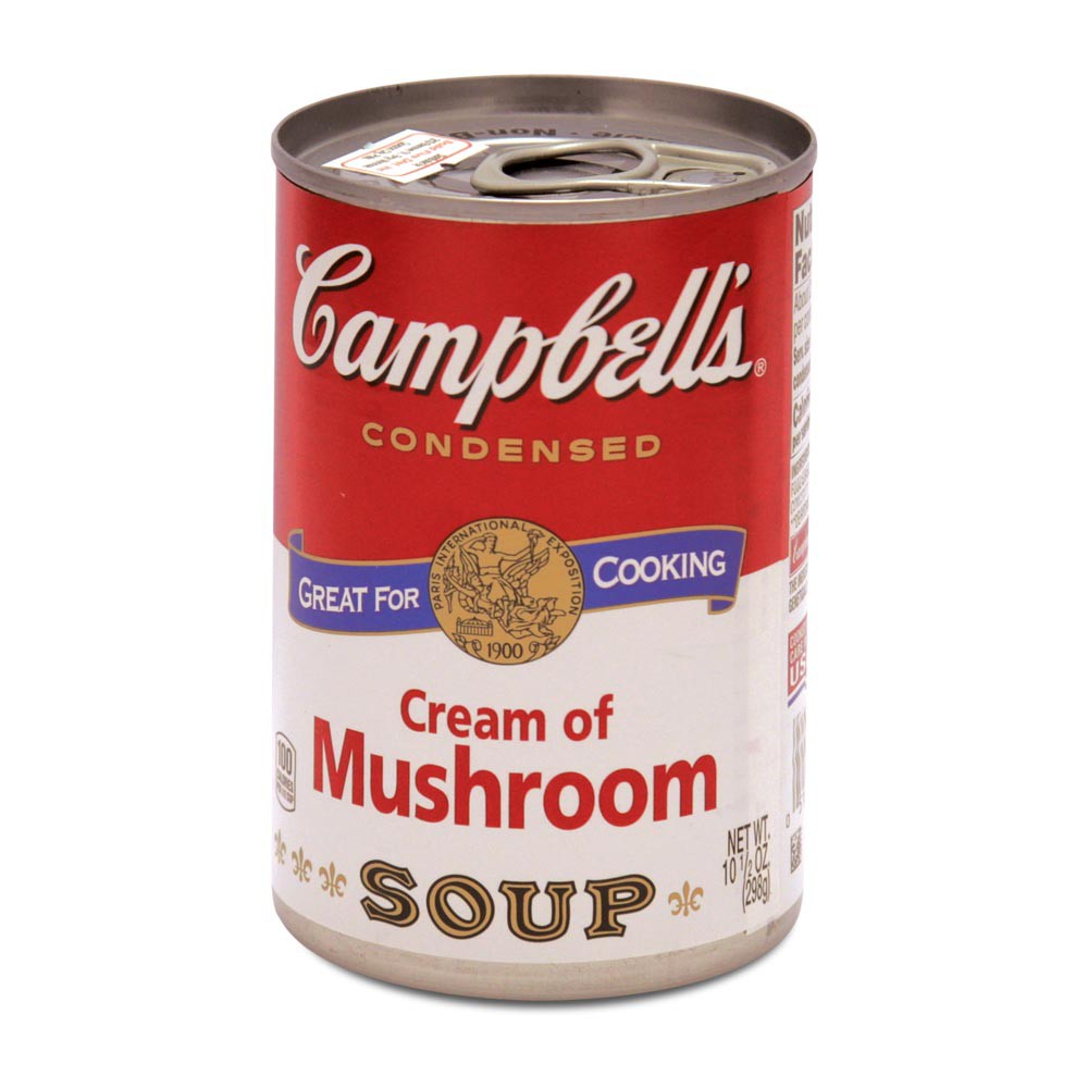 Campbell's Condensed Cream Of Mushroom Soup 10.5oz IMPORTED EASY OPEN