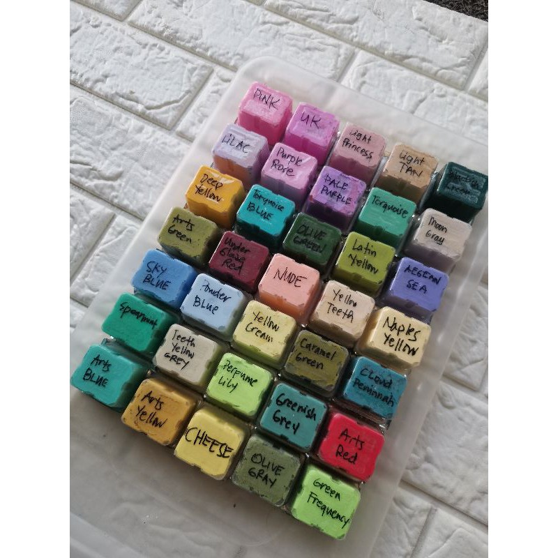 Miya Himi GOUACHE 35 Colors 30ml each jelly cup Shopee Philippines