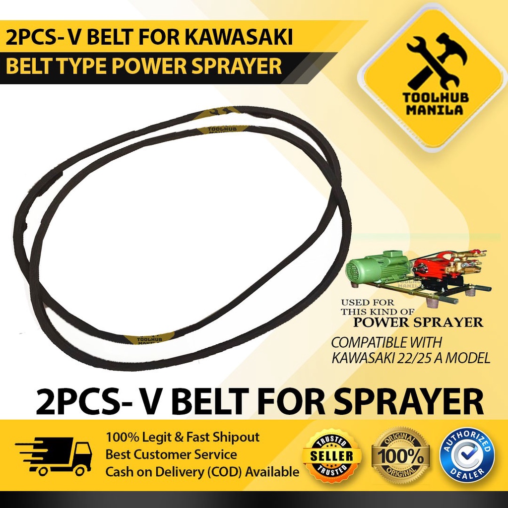 Pressure Washer V Belt A1016 for Power Sprayer Belt Driven Car Wash