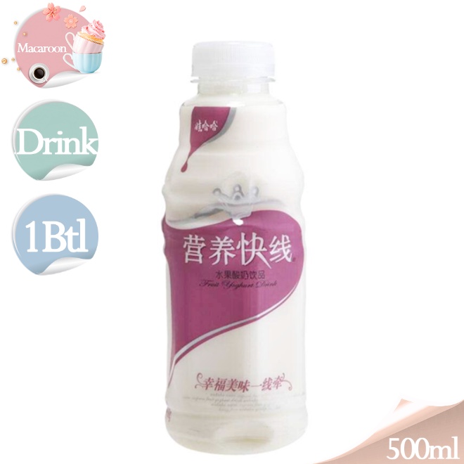 Wahaha Nutrition Express Yogurt Cocount Flavor Yakult Drink 500ml