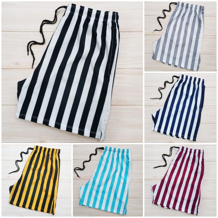 STRIPES TASLAN SHORT WholeSale Link Shopee Philippines