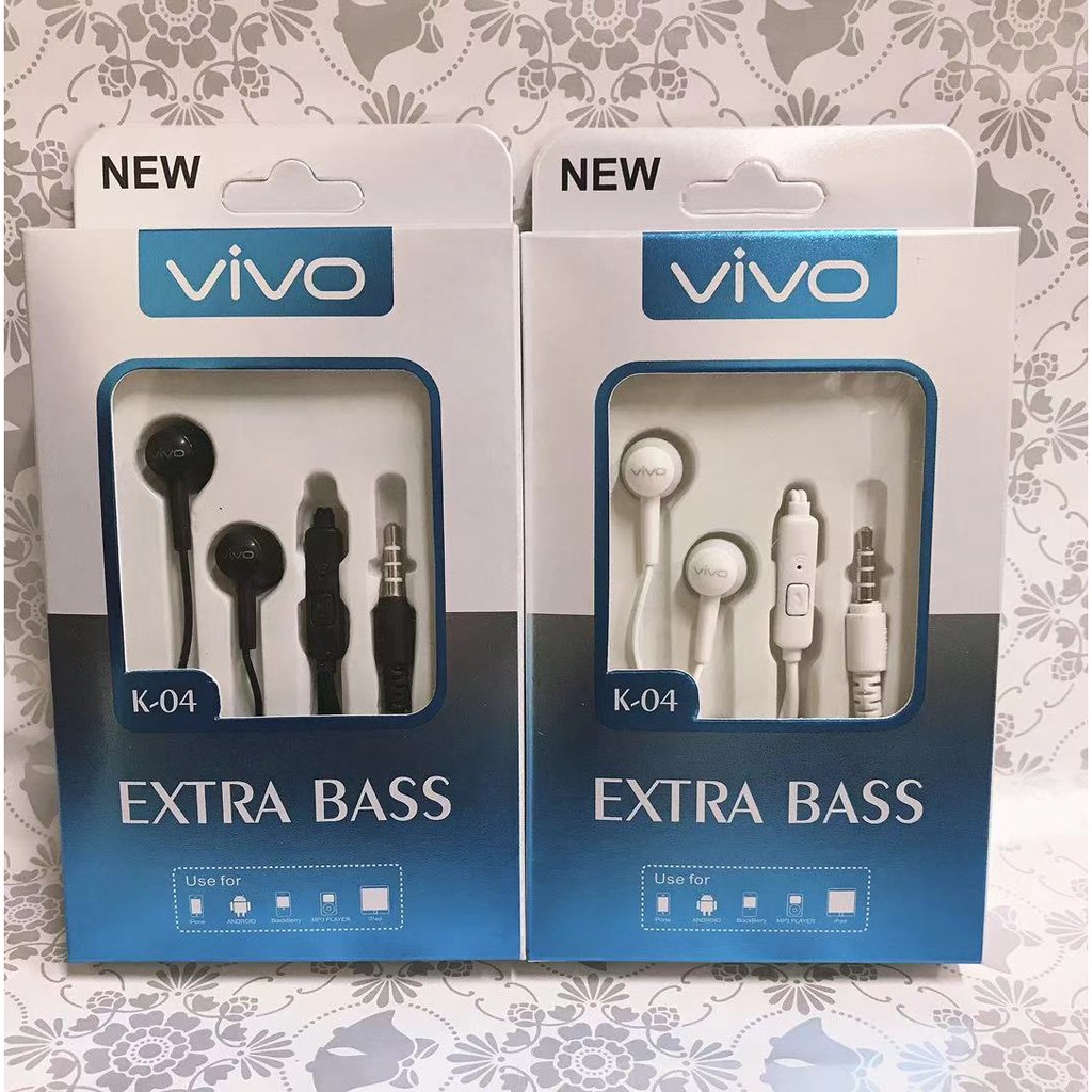 COD VIVO headset universal earpods headphones/earphone super bass haed