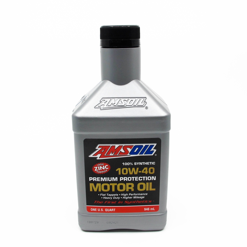 AMSOIL 10W40 Premium Protection Engine Oil Fully Synthetic (1 Quart