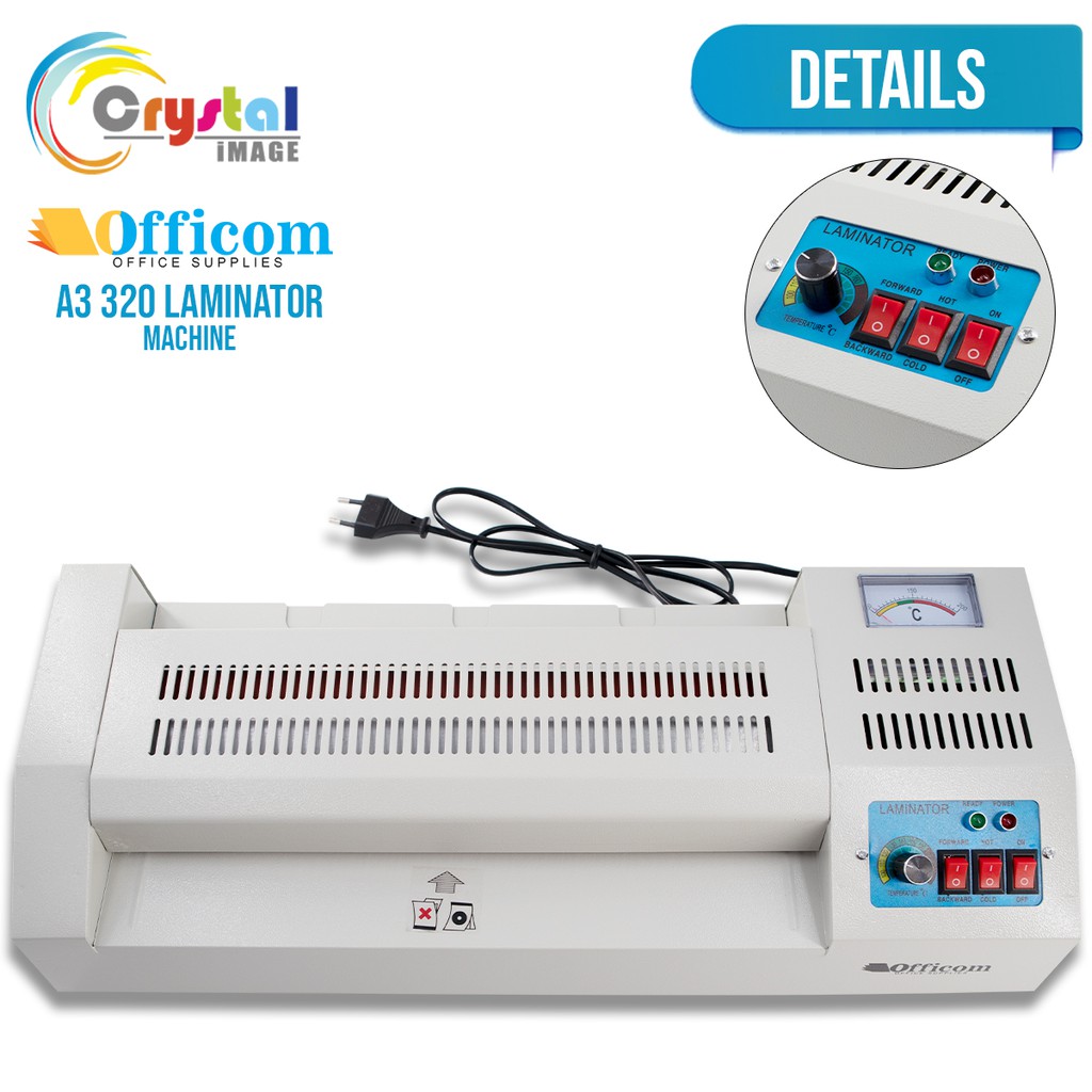 320 Laminator Machine A3 Hot and Cold Laminating Machine Heavy
