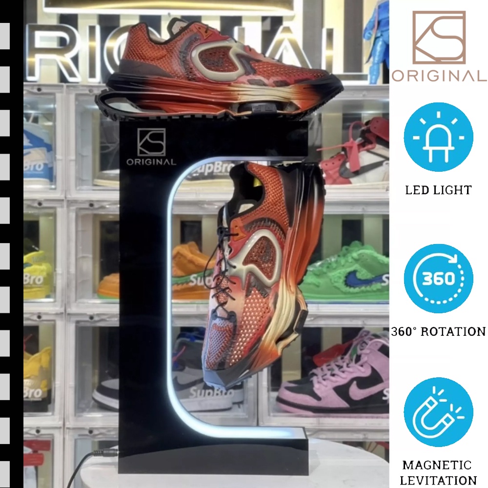 Floating Shoes Display Levitating Sneaker Stand Holder With