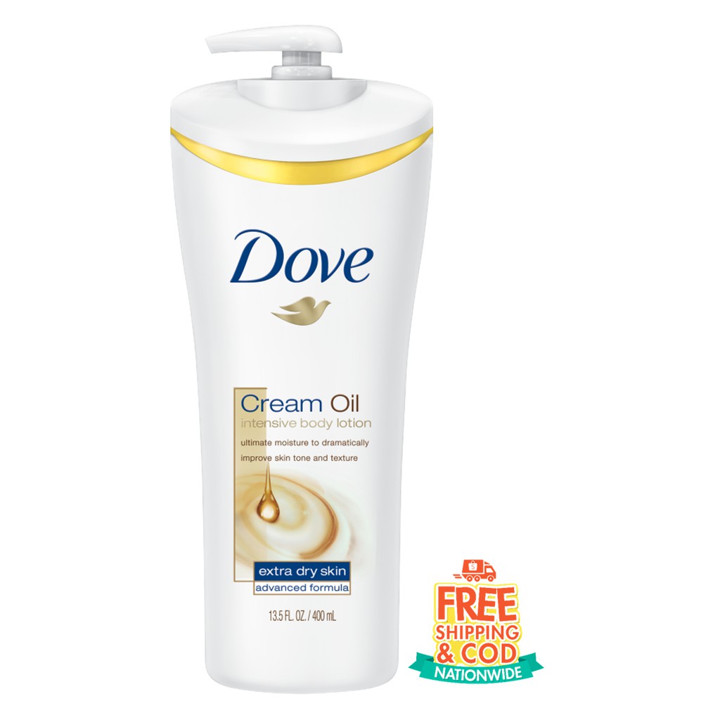 Dove Cream Oil Intensive Body Lotion (400mL/13.5oz) Shopee Philippines