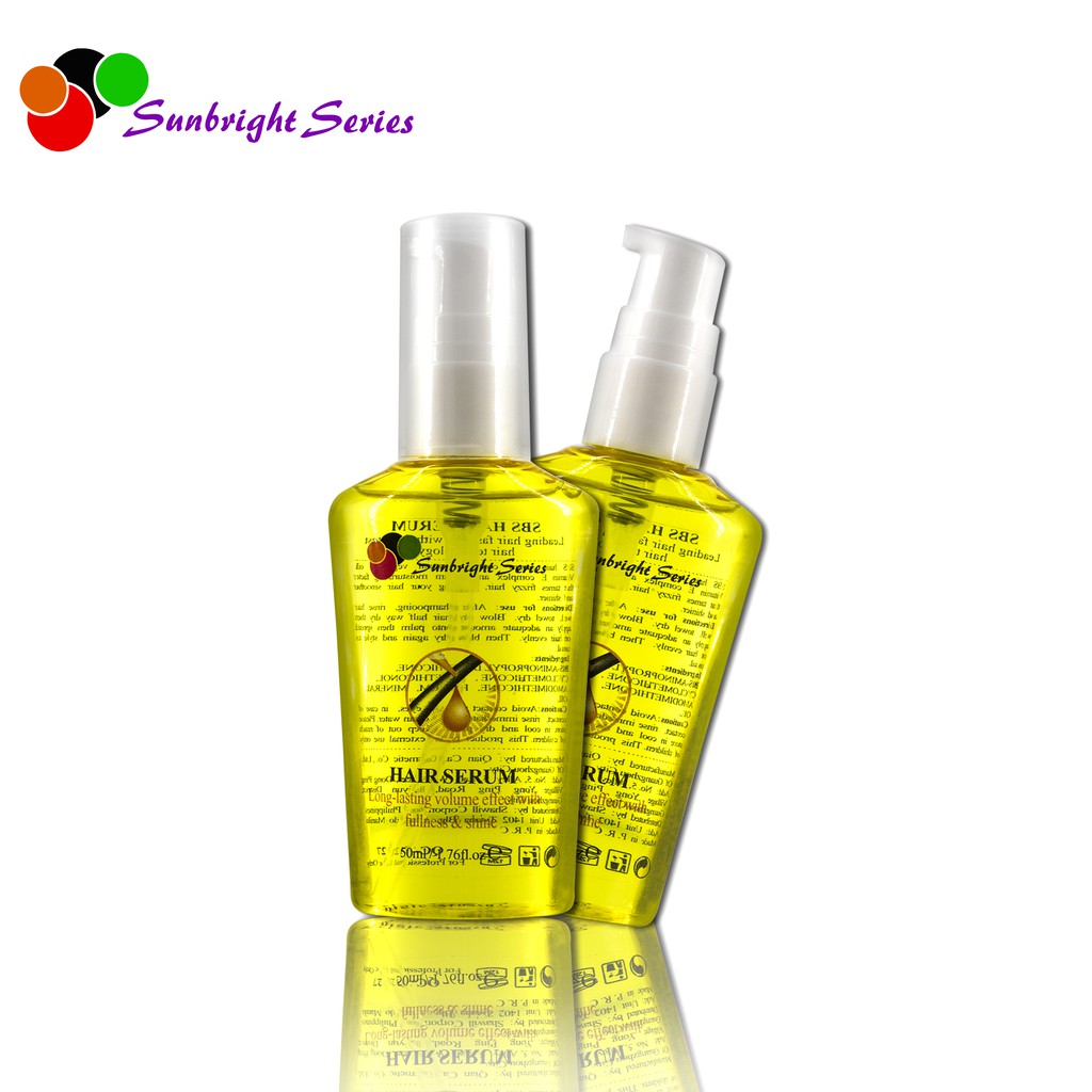 Sunbright Vitamin E Essence Hair Serum Deep Repair/Moisturizing/AntiFrizz/Shiny Hair 50ml SBS