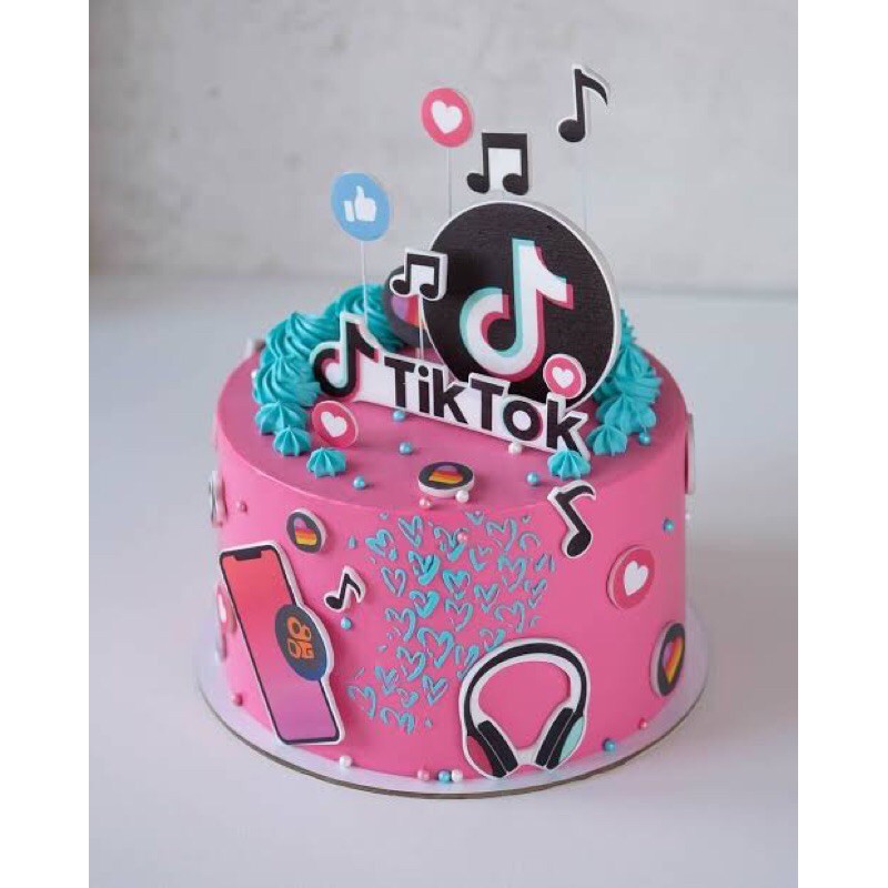 tiktok happy birthday cake topper Shopee Philippines