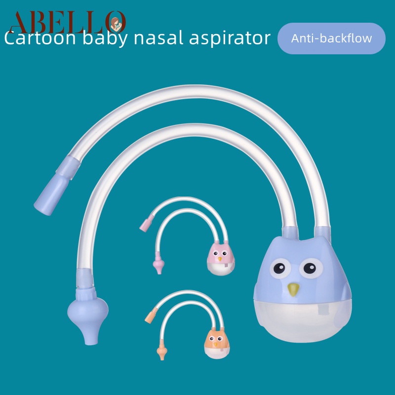 New cartoon baby mouth suction nasal aspirator Baby snot cleaner