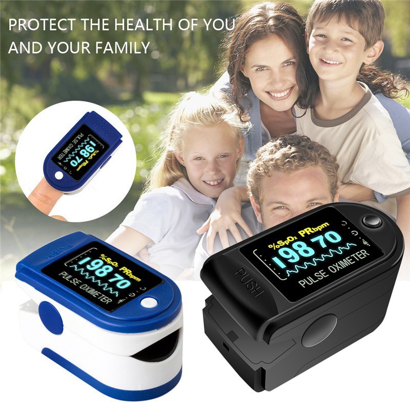 Digital LK87 Fingertip Pulse Oximeter OLED Display Blood Oxygen Sensor