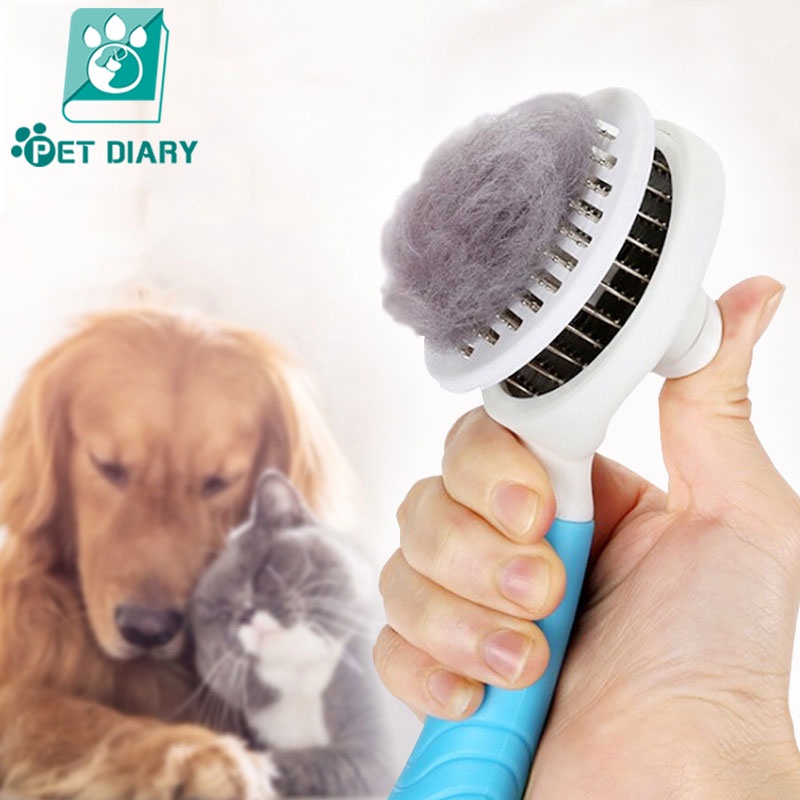 Pet Dog Comb Dog Brush Cat Comb Grooming Cleaning Comb Hair Fur