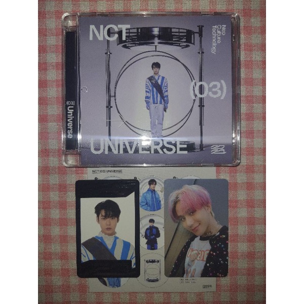 NCT 2021 Universe Jewel Case Doyoung cover ver. COMPLETE INCLUSIONS with Jungwoo PC + Doyoung UC