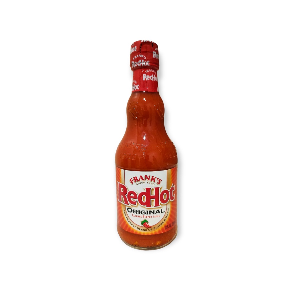 (USA) Frank's Red Hot Cayenne Pepper Sauce. Original. 354 ml. Shopee