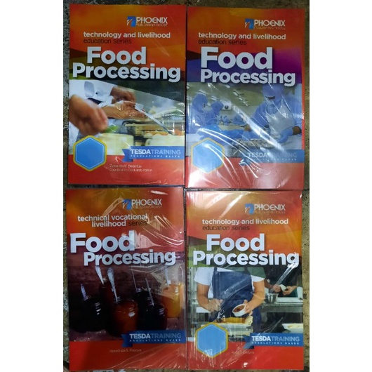Food Processing books Tesda tecvoc Shopee Philippines