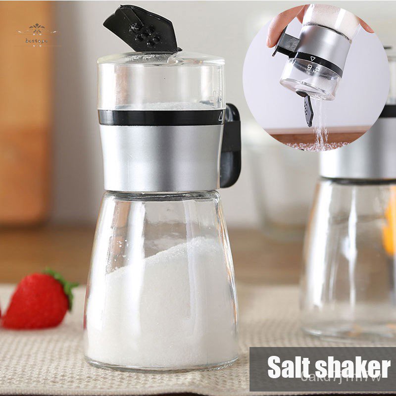 Moisture Proof Salt and Pepper Shakers Flip Top No Spill No Clog