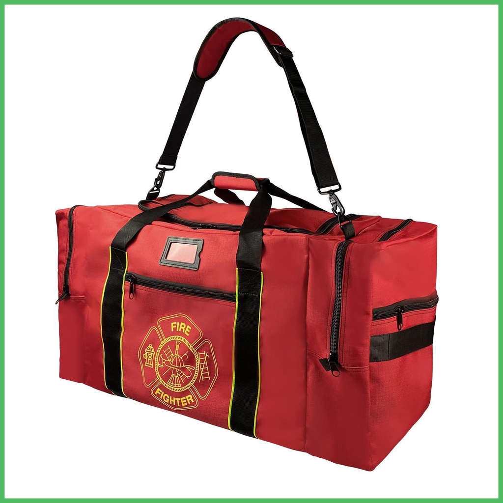 Large Gear Bag for Fireman Firefighter Turnout Gear Bag Large Storage
