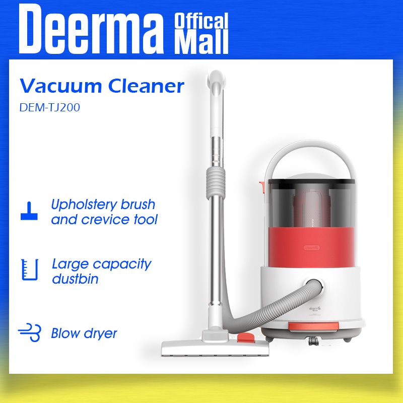 Deerma Vacuum Cleaner TJ200 Wet and Dry Multifunctional Bucket Vacuum