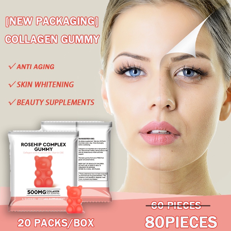 Whitening Gummies Collagen Gummies Beauty Supplements Anti Aging Smooth