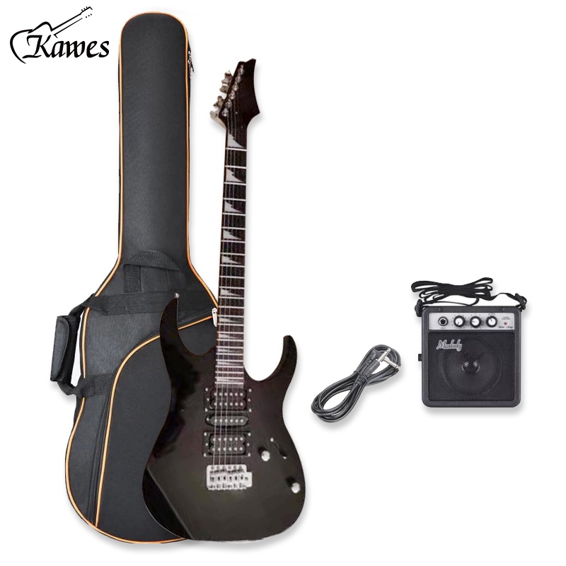 KAWES Double Rocker Electric Guitar Professional Metal Electric Guitar