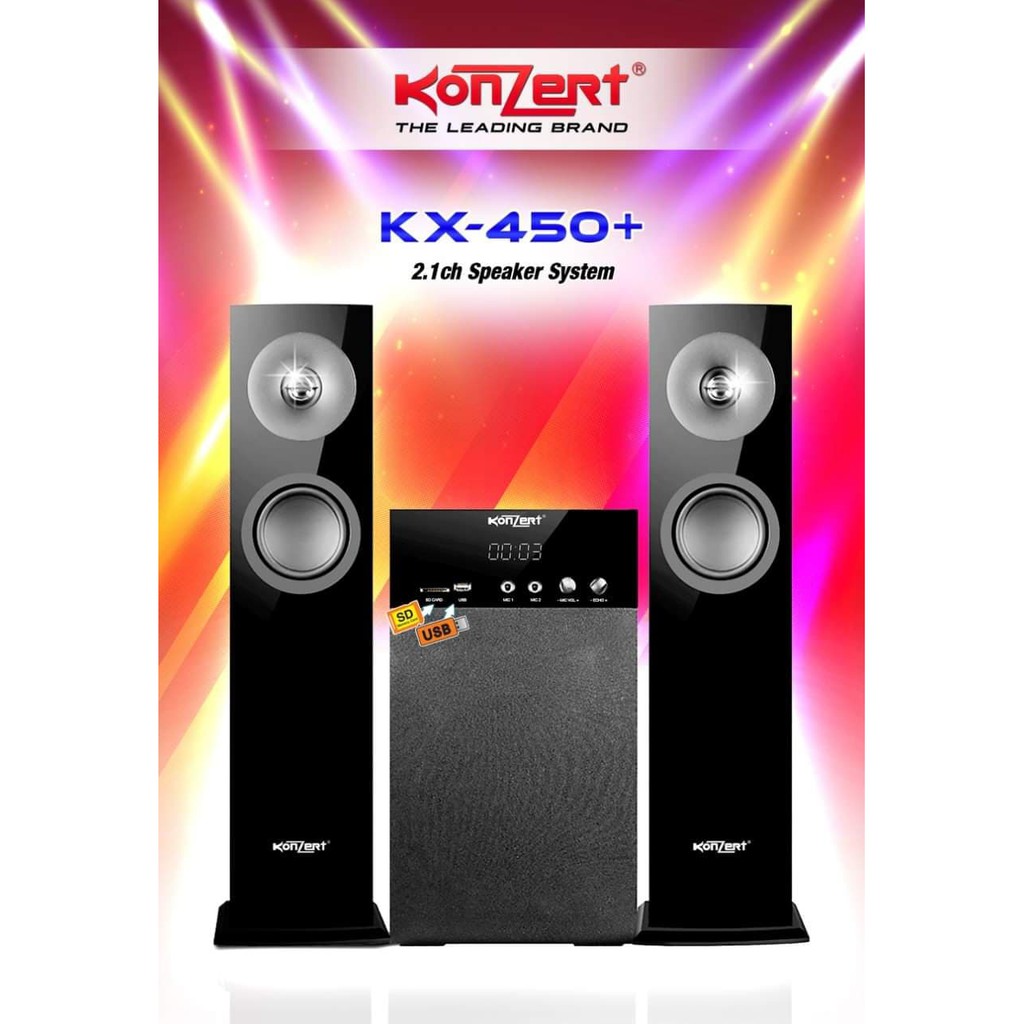 Konzert KX450+ Speaker System Original Shopee Philippines