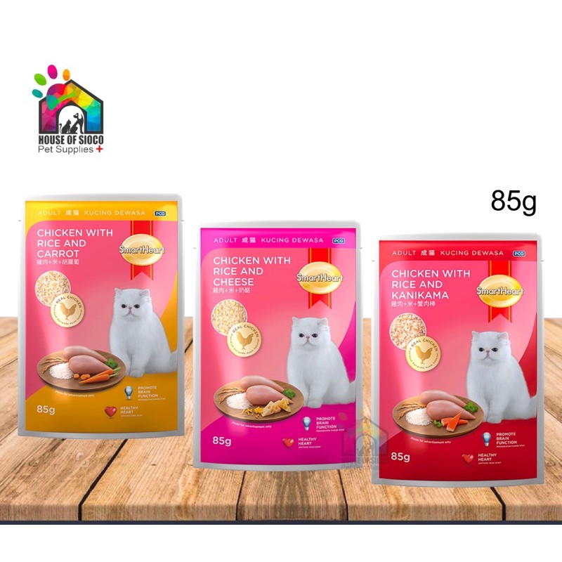 SmartHeart Adult Cat Wet Food 85g Shopee Philippines