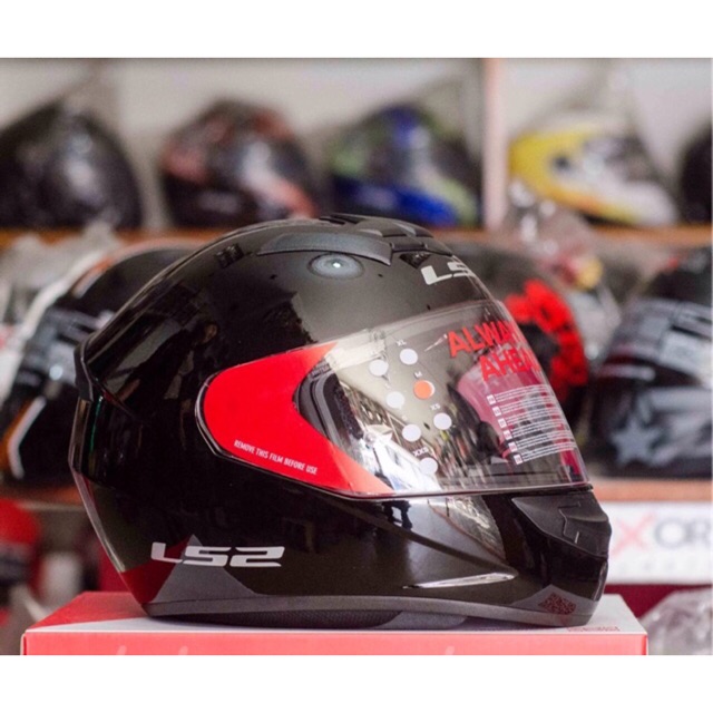 LS2 HELMET FF352 ROOKIE GLOSS BLACK Shopee Philippines