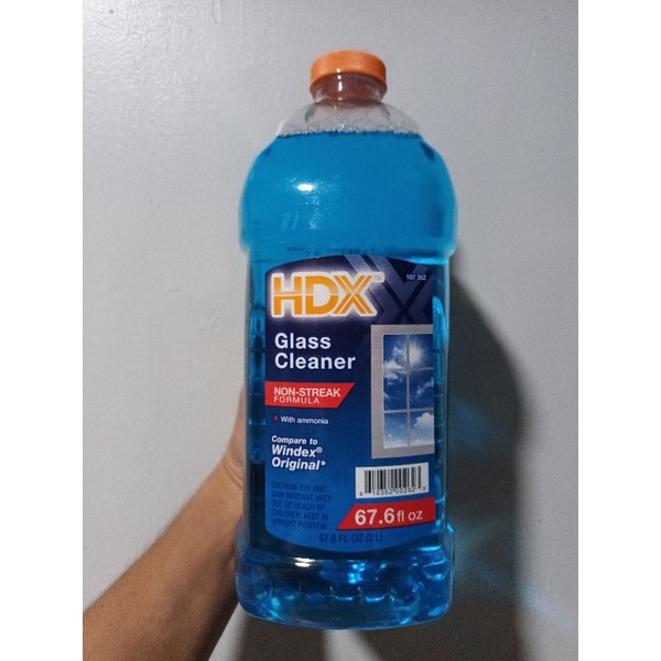 HDX Glass Cleaner Non Streak Formula 2L Shopee Philippines