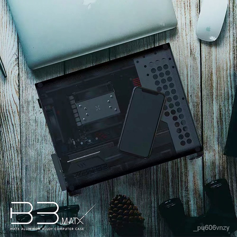 Braveman ZZAW Super Mini MATX Case B3 Aluminum Alloy PC case Desktop