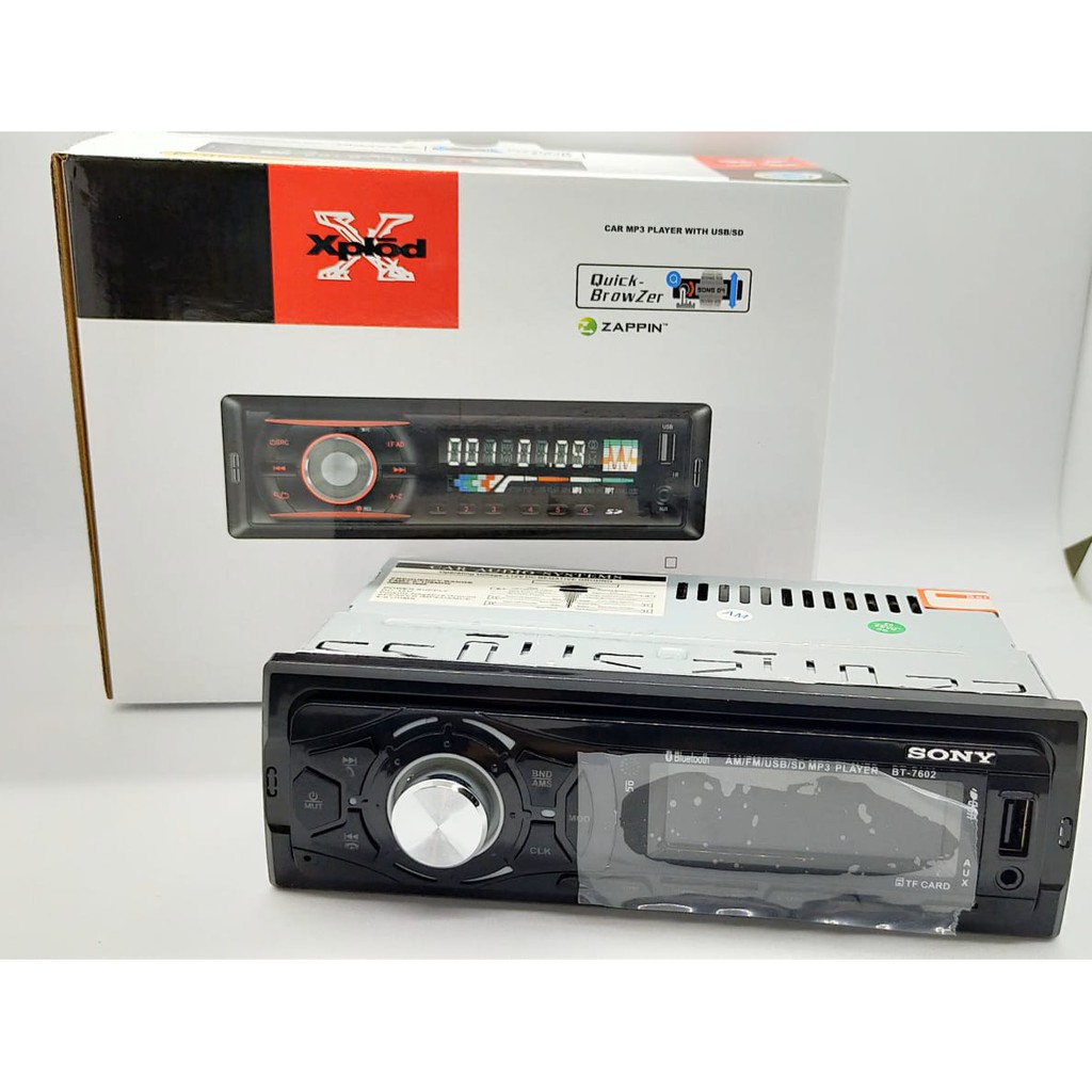 Sony Xplod Car MP3 Player with AM/FM/Bluetooth/USB/SD S6082 Shopee Philippines