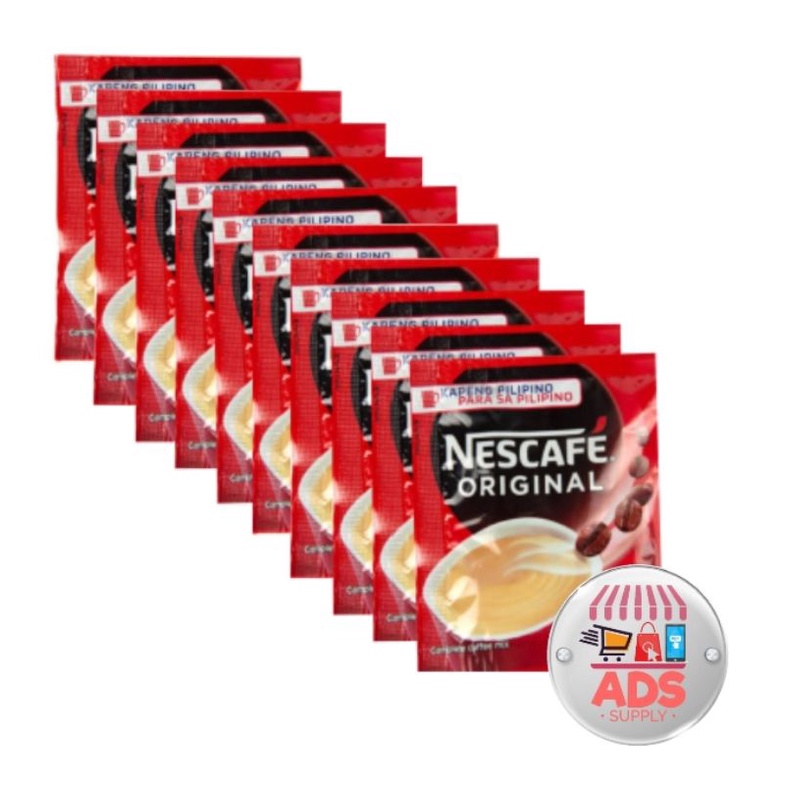 Nescafe Original Single Pack 28gx10 Shopee Philippines