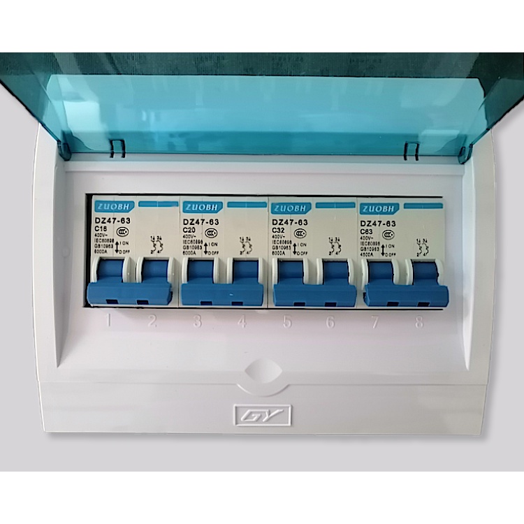 Panel Box with Circuit breakers; Distribution box (Screw less) Shopee