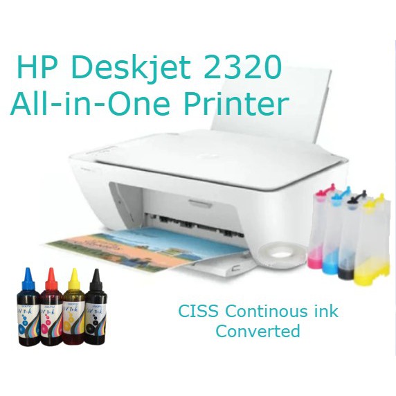 Hp Deskjet 2320 AllInOne Printer, USb Plug And Print, Scan, And Copy