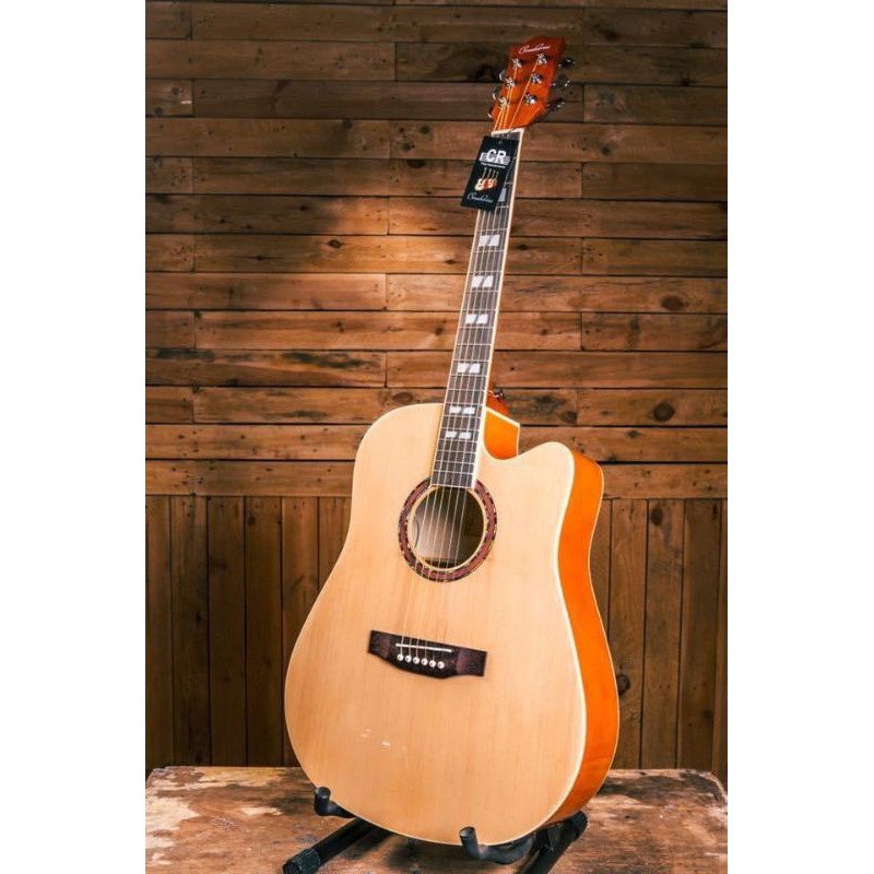 Cranberries Acoustic Guitar Natural 41'inches 5way Equalizer With tuner