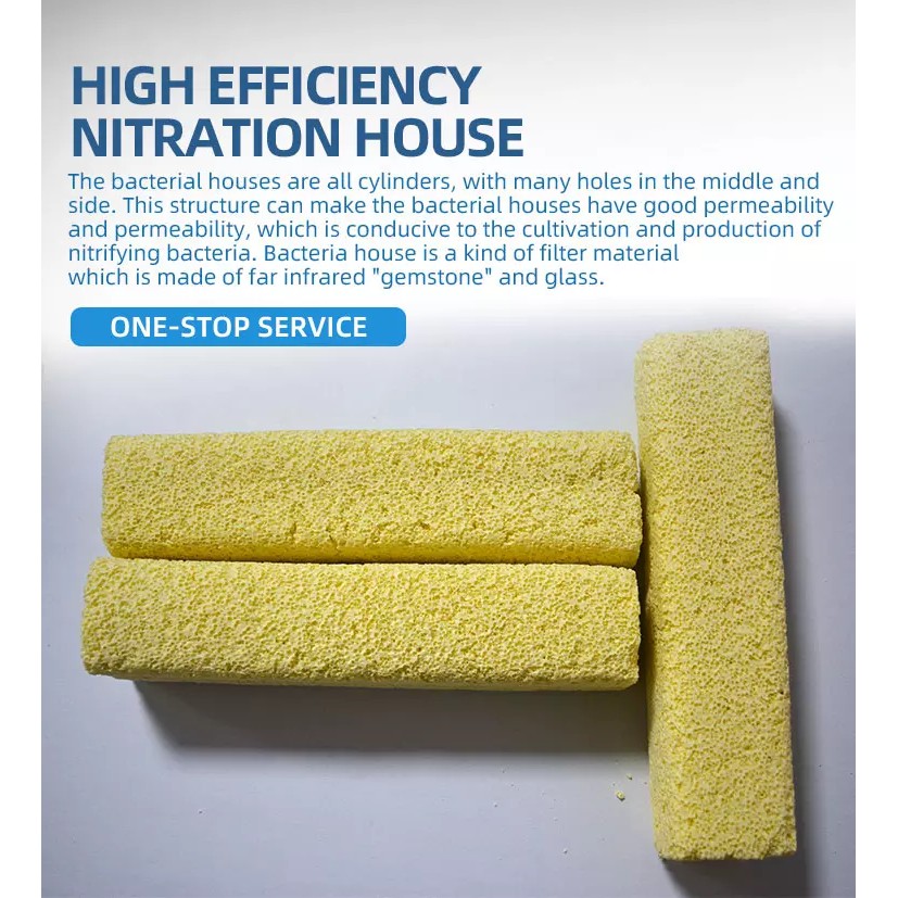 Bakki Roll 6 inches High Efficiency Bio Filter Bacteria House For Koi