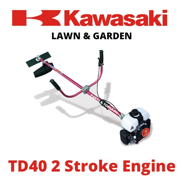 Kawasaki Brush/Grass Cutter TD40 2 Stroke Lawn Mower BeeCost