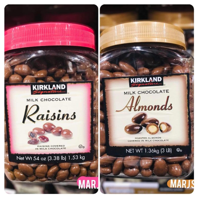 🇺🇲 Kirkland Signature Milk Chocolate Covered Raisins 1.5kg /Milk Choco