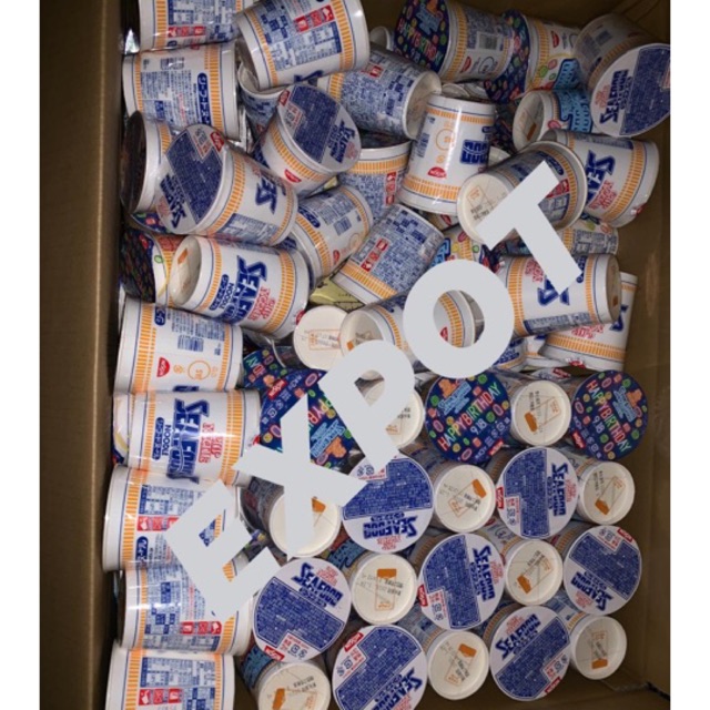 Nissin Seafood cup noodles Japan November expiration date Shopee