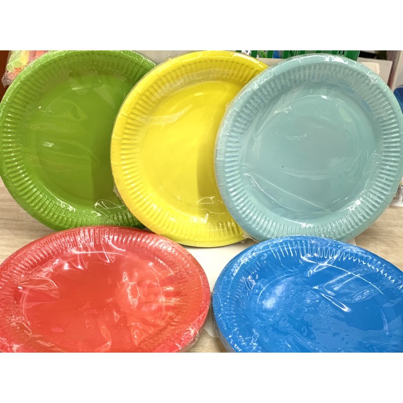 colored paper plate disposable Shopee Philippines