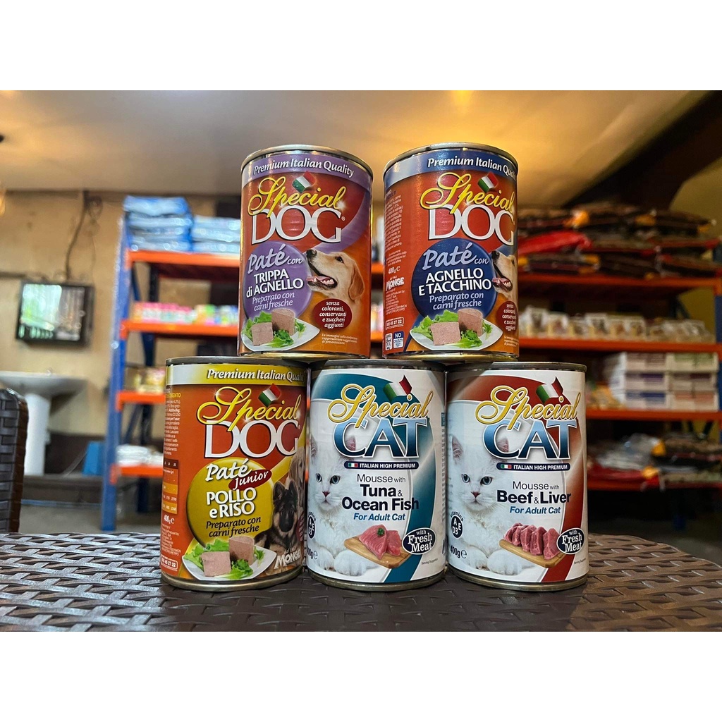 Monge Special Dog and Special Cat Wet food IN CAN FOR DOG AND FOR CAT