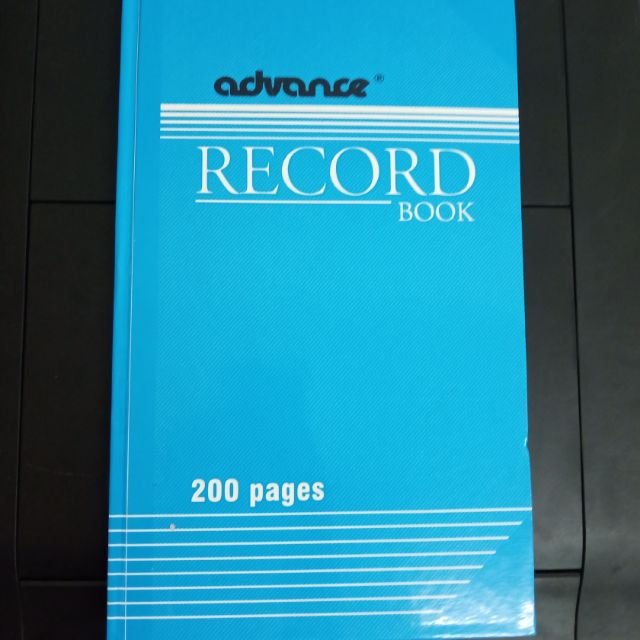 Record book 200 pages Shopee Philippines