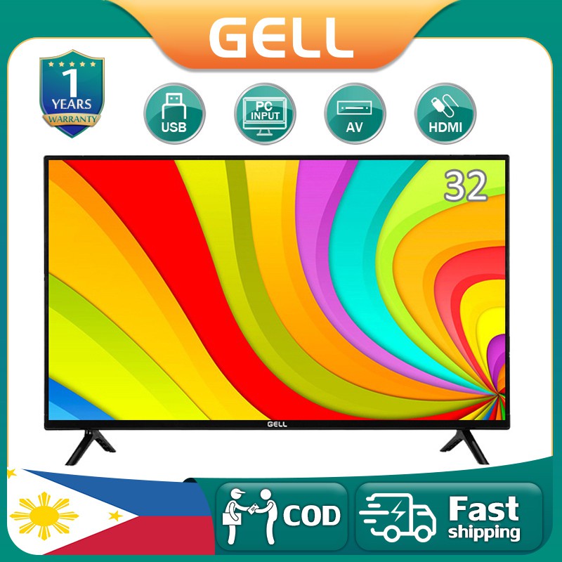 SafetyGELL 32 inch LED TV Flatscreen on sale not Smart TV Frameless