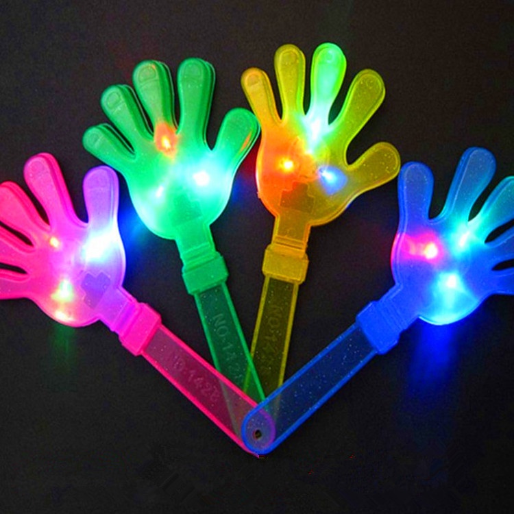 28CM large hand clapping device luminous hand clapping plastic toy