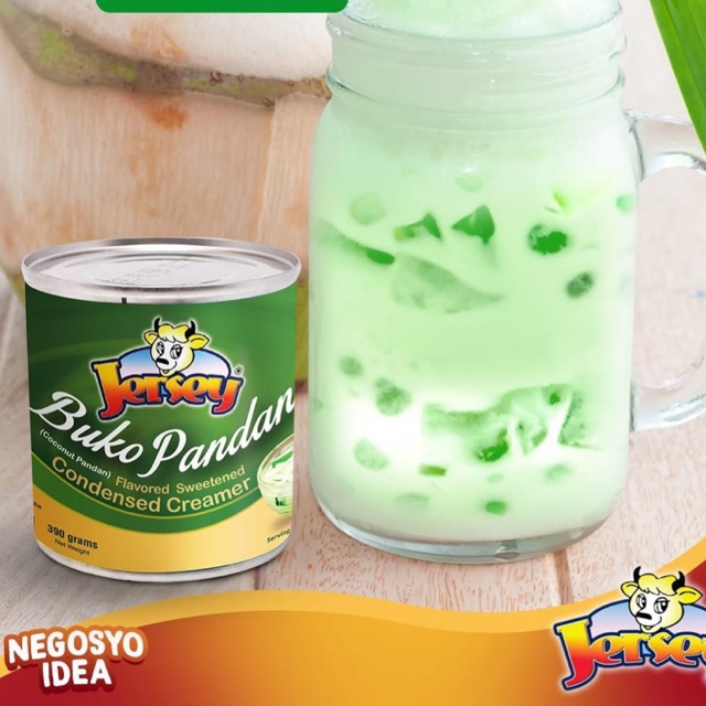 Jersey Flavored Condensed Milk BUKO PANDAN 390g Shopee Philippines