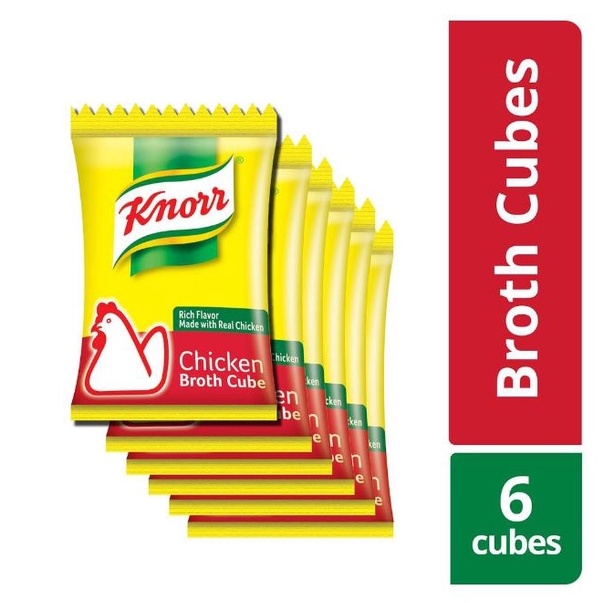 Knorr Chicken Broth Cube 10g 6s (Singles) Shopee Philippines