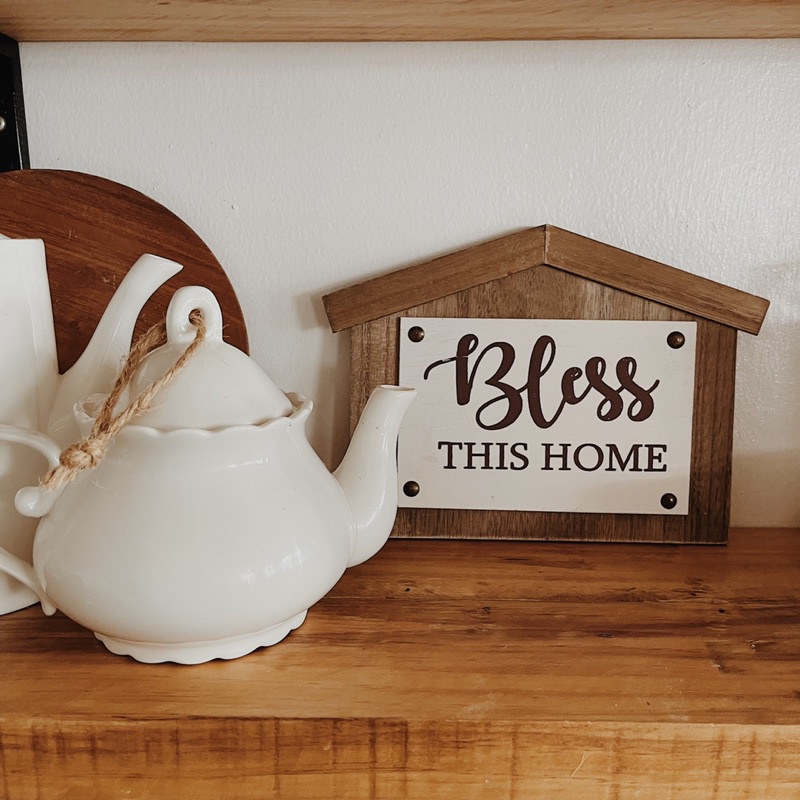 Farmhouse Wooden Wall Hang (Home) Shopee Philippines