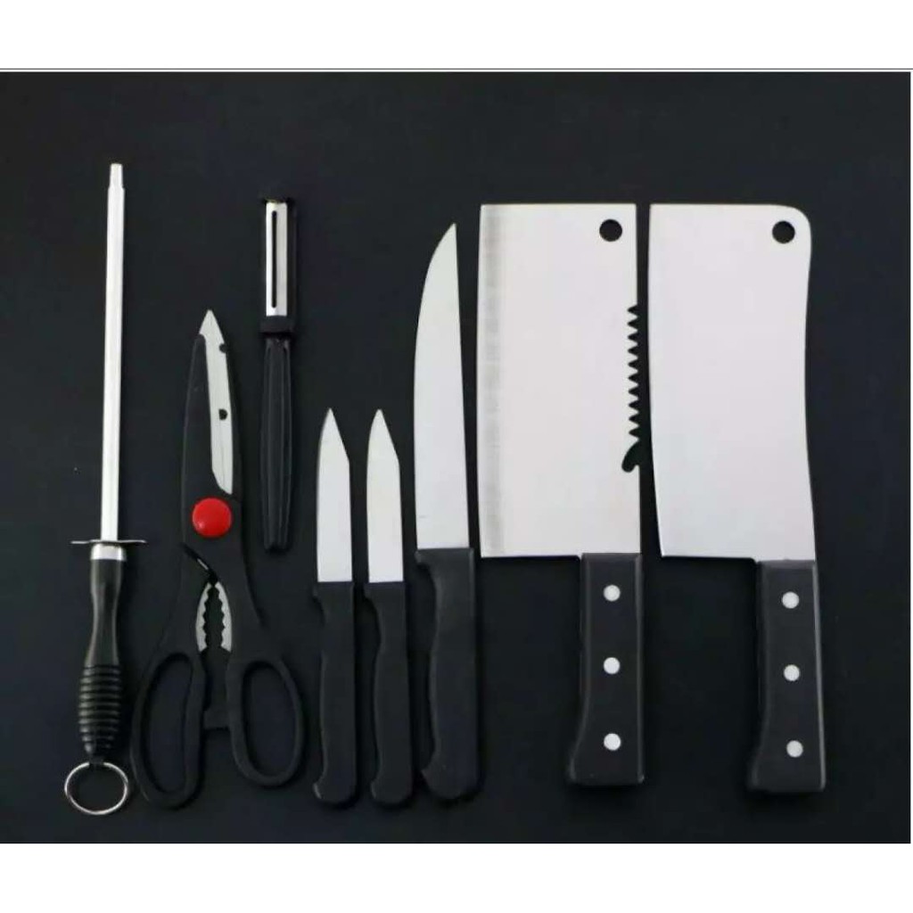 Hi quailty Kitchen Knife Set of 8 Kitchenware Stainless Steel & 7pc kitchen knife set with Blade