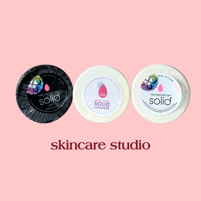 AUTHENTIC BeautyBlender BlenderCleanser Solid Pro Mini/ Beauty Blender Blender Cleanser Shopee