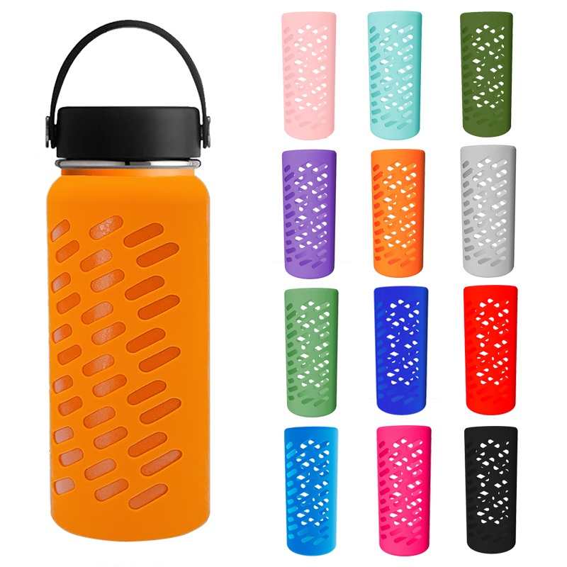 Protective Silicone Sleeve Boot for Hydro Flask and Aquaflask Water