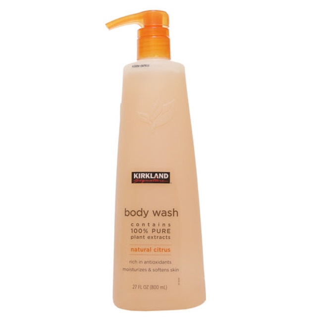 Kirkland Signature Natural Citrus Body Wash 800mL Shopee Philippines
